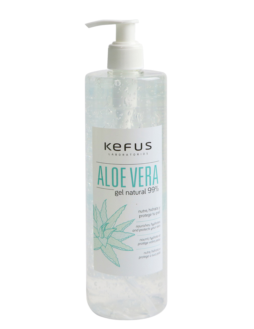 Gel de Aloe Vera natural Kefus 500 ml