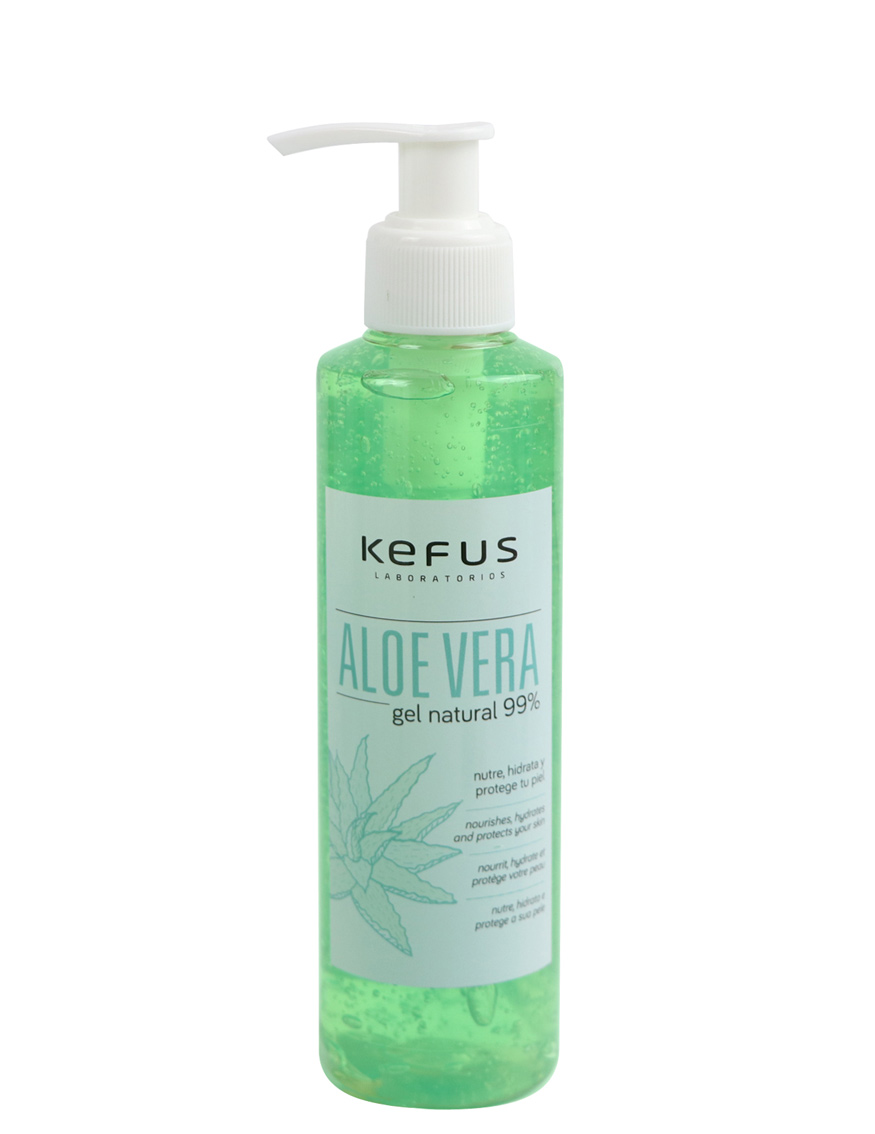 Gel de Aloe Vera Natural verde Kefus 200 ml