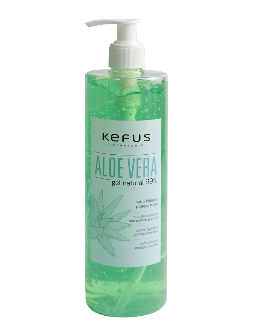 Gel de Aloe Vera Natural verde Kefus 500 ml