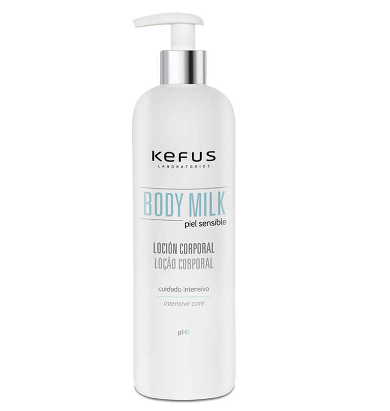 Loción Corporal Body Milk Hidratante Kefus 500 ml
