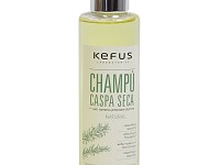 Champú Caspa Seca Kefus 200 ml. Expositor 24 uds.