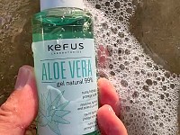 Gel de Aloe Vera Natural verde Kefus 100 ml