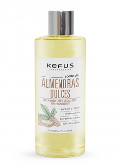 Aceite de Almendras dulces puro Kefus 1000 ml.