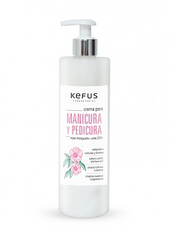 Crema manicura y pedicura Kefus 200ml.