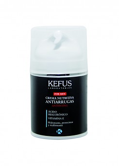 Crema Nutritiva Ácido Hialurónico For Men Kefus 50 ml