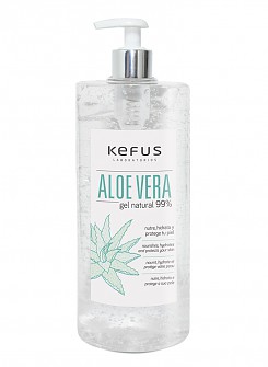 Gel de Aloe Vera natural Kefus 1000 ml
