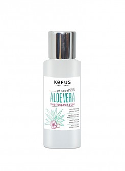 Gel de Aloe Vera Natural Rosa Mosqueta y Argan Kefus 100 ml