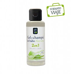 Gel de Baño + Champu Formato viaje 2 en 1 Kefus 100 ml