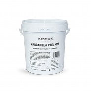 Mascarilla peel off Alginato Carbon Charcoal Kefus 200 g