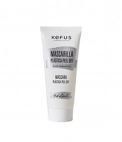 Mascarilla plástica facial peel off con ácido hialurónico Kefus