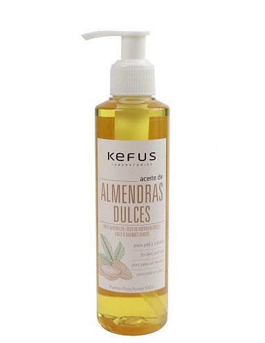 Aceite de Almendras dulces puro Kefus 200 ml.