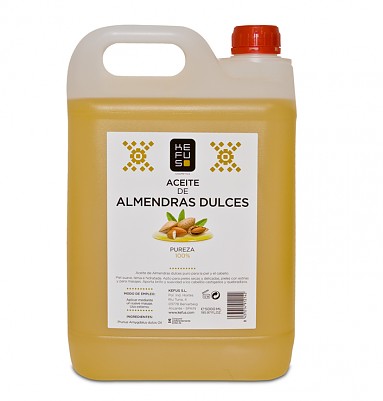 Aceite de Almendras dulces puro Kefus 5000 ml.