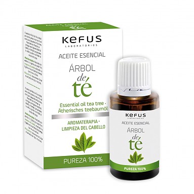 Esencia de Arbol del Té natural Kefus 15 ml Caja