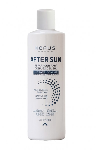 After Sun Kefus reparador para después del sol 400 ml.