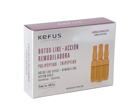 Ampollas Faciales Botox-Like Kefus 10 u 