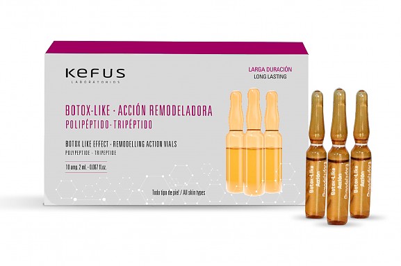 Ampollas Faciales Botox-Like Kefus 10 u 