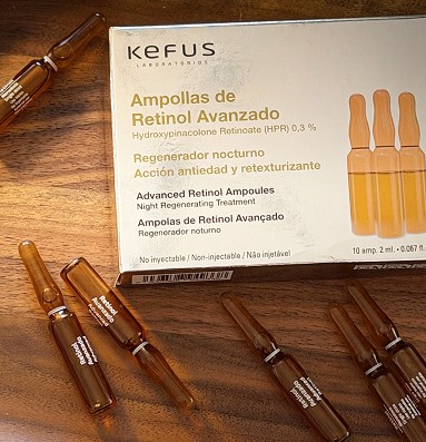Ampolas de Retinol Avançado Kefus 10 unidades