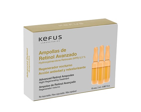 Ampolas de Retinol Avançado Kefus 10 unidades
