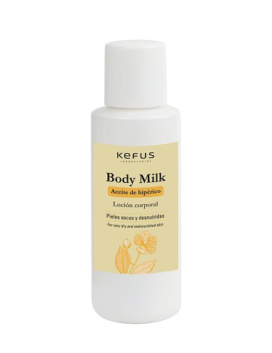 Loción Corporal Body Milk Aceite Hipérico Kefus 100 ml