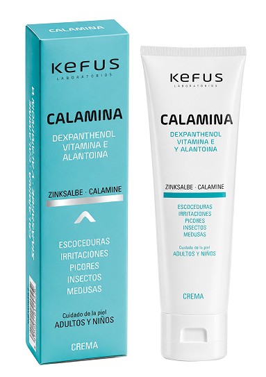 Calamina com creme Dexpantenol Kefus 75 gr