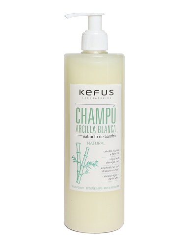Champú Arcilla Blanca Kefus 500 ml