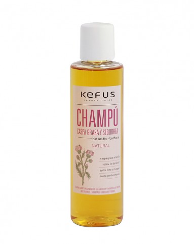 Champú Caspa Grasa y Seborrea Kefus 200 ml