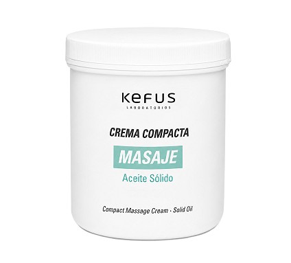 Crema para masaje aceite solido Kefus 1000 ml