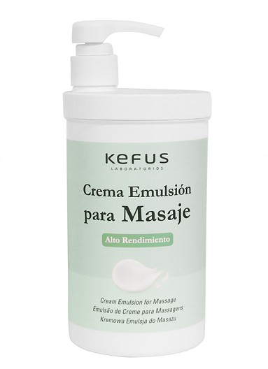 Kefus professional massage emulsion cream 1000 ml