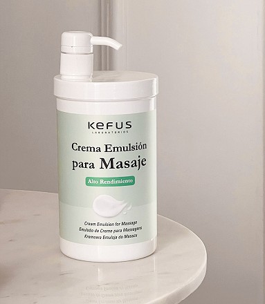 Kefus professional massage emulsion cream 1000 ml