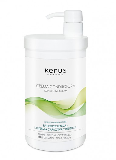 Crema Conductora Radiofrecuencia Estrías y Cicatrices Kefus 1000 ml