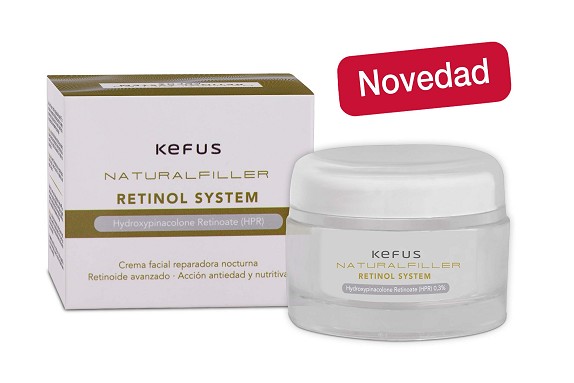 Crema facial - Natural Filler Retinol Kefus 50 ml