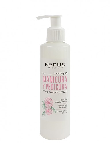 Crema manicura y pedicura Kefus 200ml.