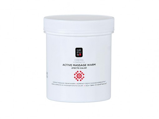 Crema para Masaje Compacta Aceite Solido Efecto Calor Kefus 500 ml.