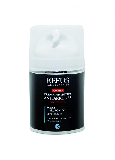 Crema Nutritiva Ácido Hialurónico Kefus For Men 50 ml