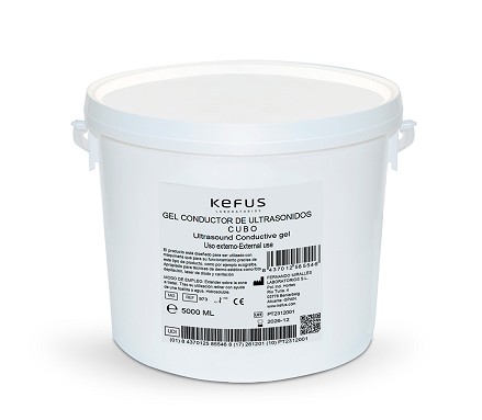 Gel Conductor Ultrasonidos Cubo Kefus 5000 ml