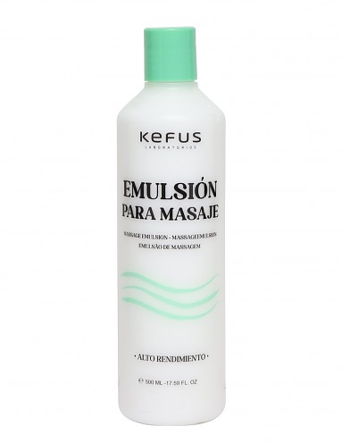 Emulsion para Masaje profesional Kefus 500 ml
