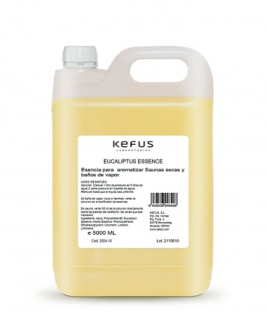 Kefus Eucaliptus Sauna Spa Essence 5 litros