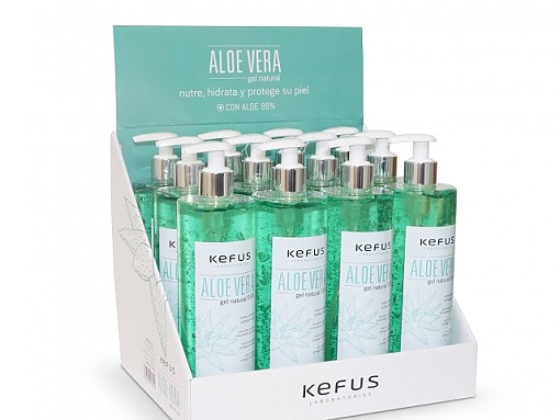 Gel de Aloe Vera Natural verde Kefus 500 ml