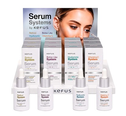Kefus System Soros Display 30ml - 12 unidades