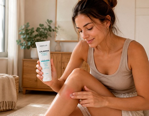 Calamina com creme Dexpantenol Kefus 75 gr