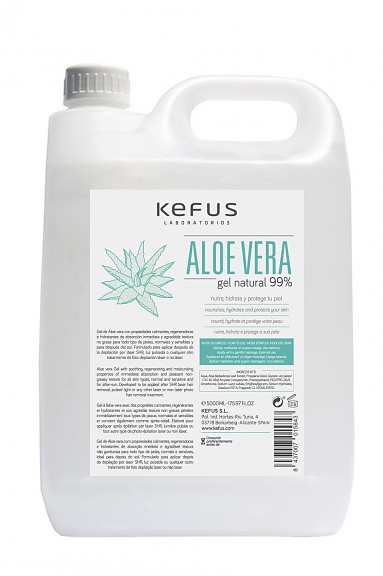 Gel de Aloe Vera Natural Kefus 5000 ml