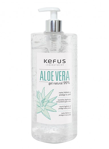 Gel de Aloe Vera natural Kefus 1000 ml