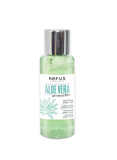 Gel de Aloe Vera Natural verde Kefus 100 ml