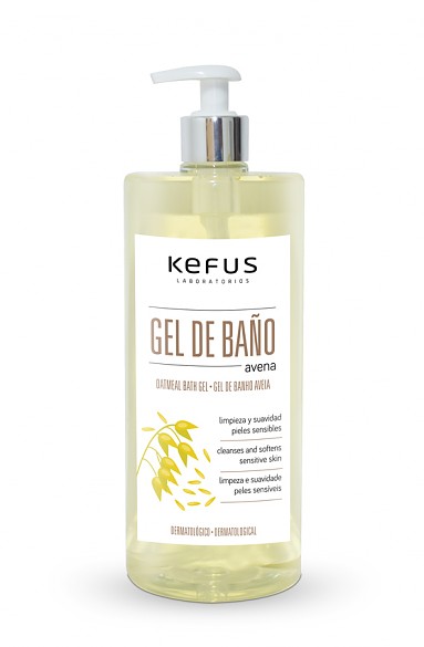 Gel de Baño Dermatológico Avena Kefus 1.000 ml
