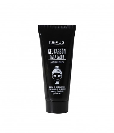 Mascarilla Gel Carbón para Láser con Ácido Hialurónico 100 ml Kefus