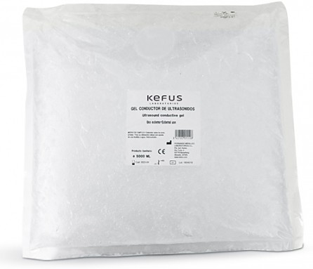 Gel Conductor de Ultrasonidos Bolsa Kefus 5000 ml