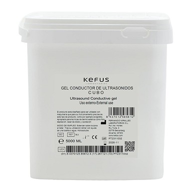 Gel condutor ultrassom Kefus Cube 5000 ml