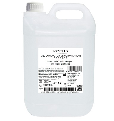 Gel Conductor Ultrasonidos Kefus 1000 ml