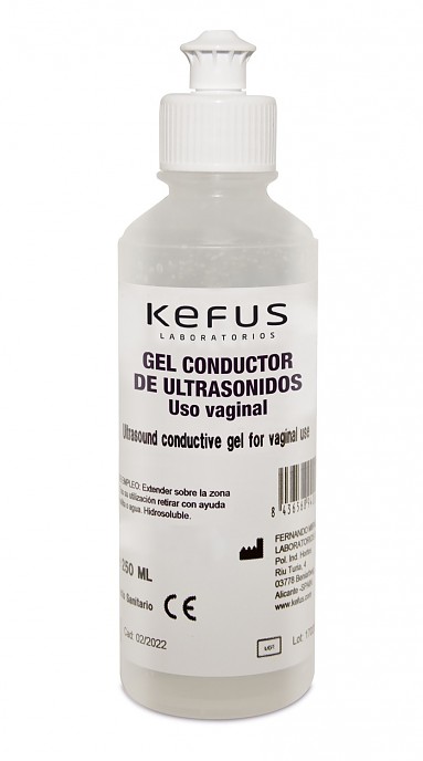 Gel Conductor Ultrasonidos Vaginal Kefus 250 ml. (P.S.)