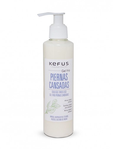 Gel frío piernas cansadas Kefus 200 ml